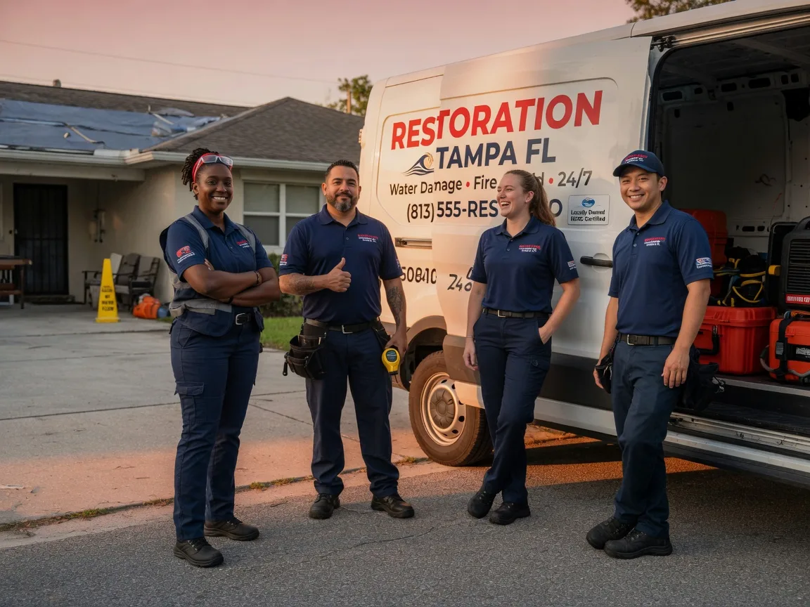 Water Damage Restoration company in Blessing, TX